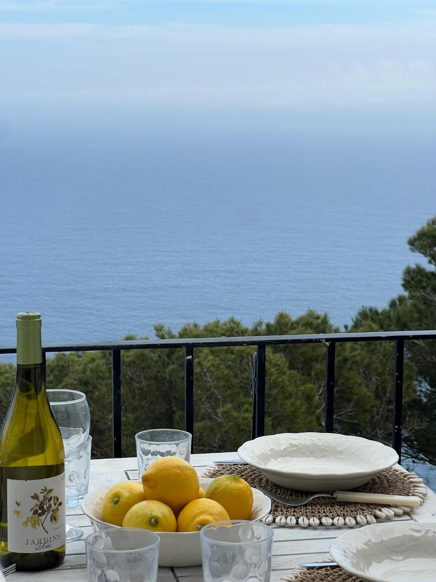 Villa Casa Blanca De Begur Con Vistas Al Mar Y Piscina Exterior foto