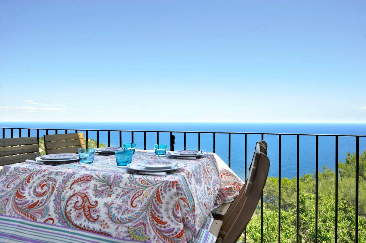 Villa Casa Blanca De Begur Con Vistas Al Mar Y Piscina Exterior foto
